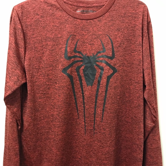 Amazing Spider Man 2 Red Polyester Shirt! - Picture 9 of 10